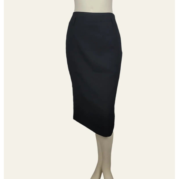 "SUITS" Tom Ford Black Pencil Skirt SIZE 4 - Picture 4 of 13